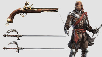 Armes assassin's creed 4