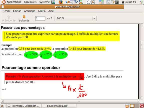 Maths en première L