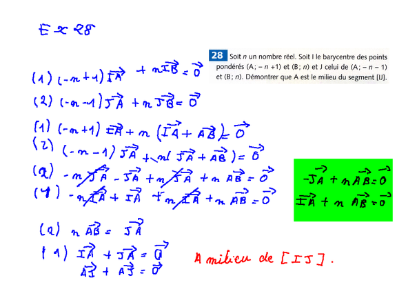 Maths en première S