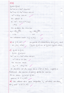 Maths en première S