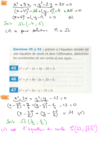 20100201-EquationsDeCercles-Ex46-47Page257.png