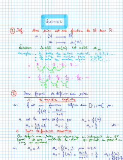 Maths en première S